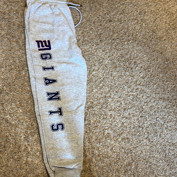 New York Giants Sweatpants joggers merch grey - Picture 1 of 1